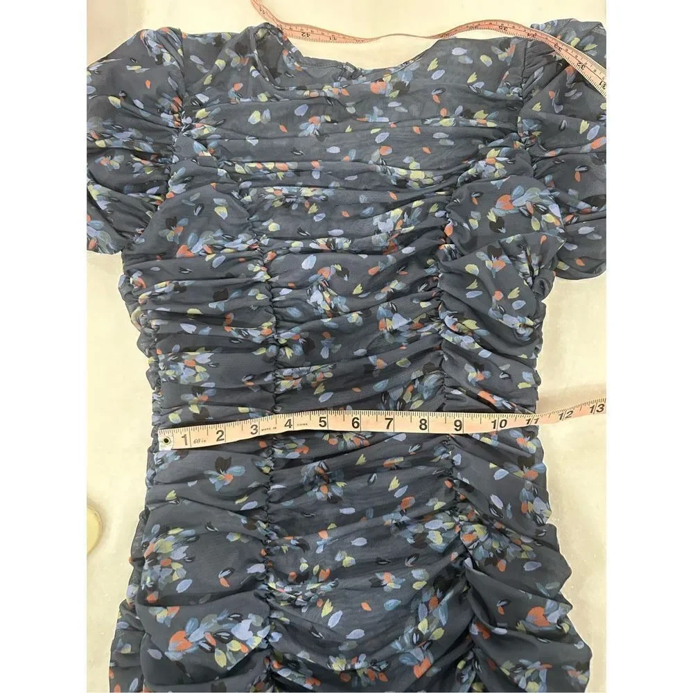 Free People Briella Midi blue size size xs